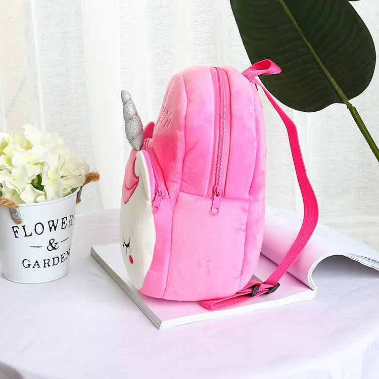 Kids Unicorn Print Backpack Small Bag for School