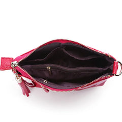 Small Crossbody Bag for Women Leather Messenger Bag