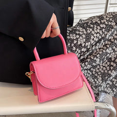 Mini PU Leather Crossbody Sling Bag Women's Handbags Ladies Shoulder Side Bag