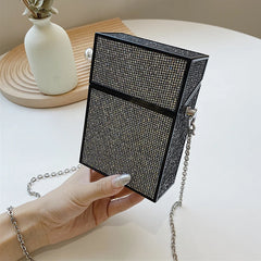 Mini Party Tote Bag PVC Women's Handbag Chain Shoulder