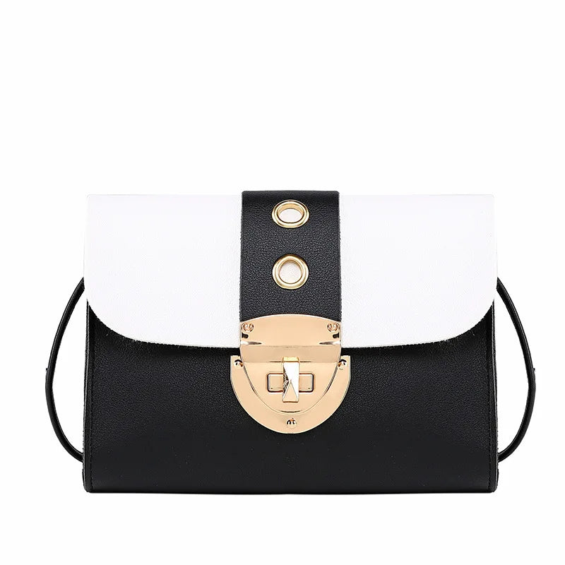 Mini Square PU Women's Shoulder Bag Crossbody Handbag Buckle Ladies Bag
