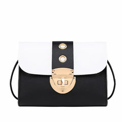 Mini Square PU Women's Shoulder Bag Crossbody Handbag Buckle Ladies Bag