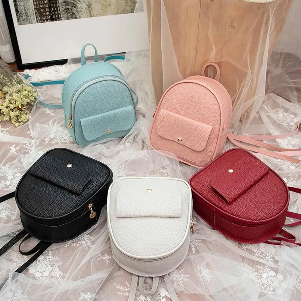 Mini Women Shoulders Small Backpack Purse Mobile Phone Ladies Travel