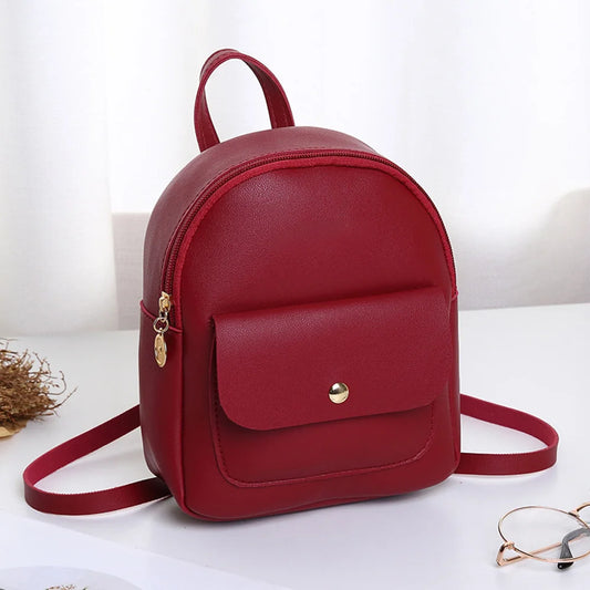Mini Women Shoulders Small Backpack Purse Mobile Phone Ladies Travel