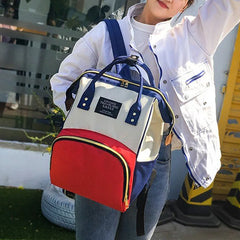 Large Capacity Mommy Backpack Portable Mother and Baby Bag