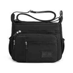 Waterproof Nylon Crossbody Bag with Pockets