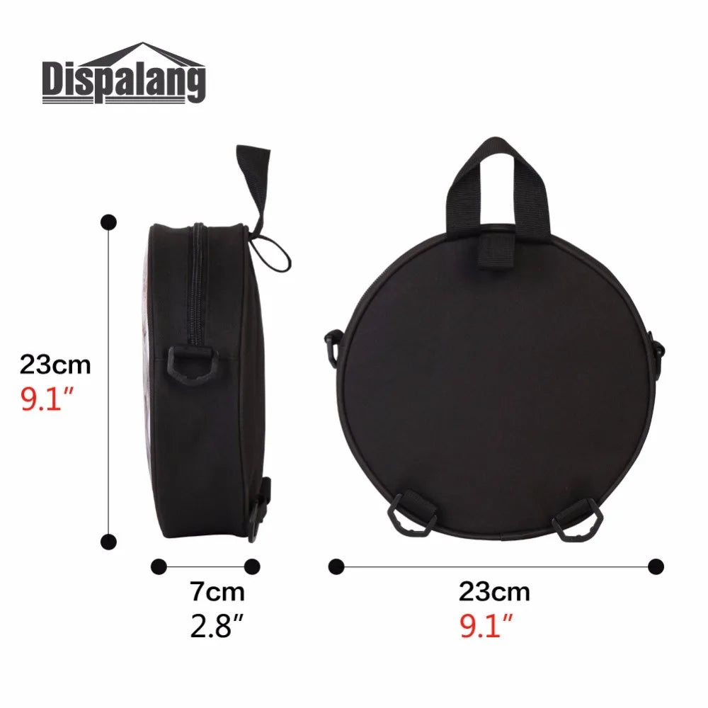 Round Cartoon Messenger Bags for Kids, Multi-function Mini Backpacks
