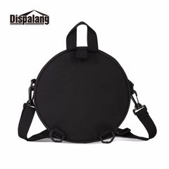 Round Cartoon Messenger Bags for Kids, Multi-function Mini Backpacks
