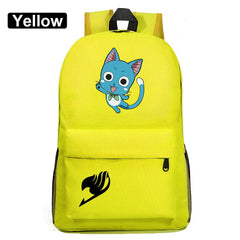 Anime Fairy Tail Boy Girl School Bag Teen Backpack
