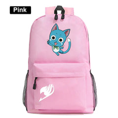 Anime Fairy Tail Boy Girl School Bag Teen Backpack