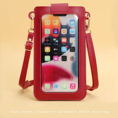 Multifunction Touch Screen Mini Shoulder Bag Woman Daily Clutch