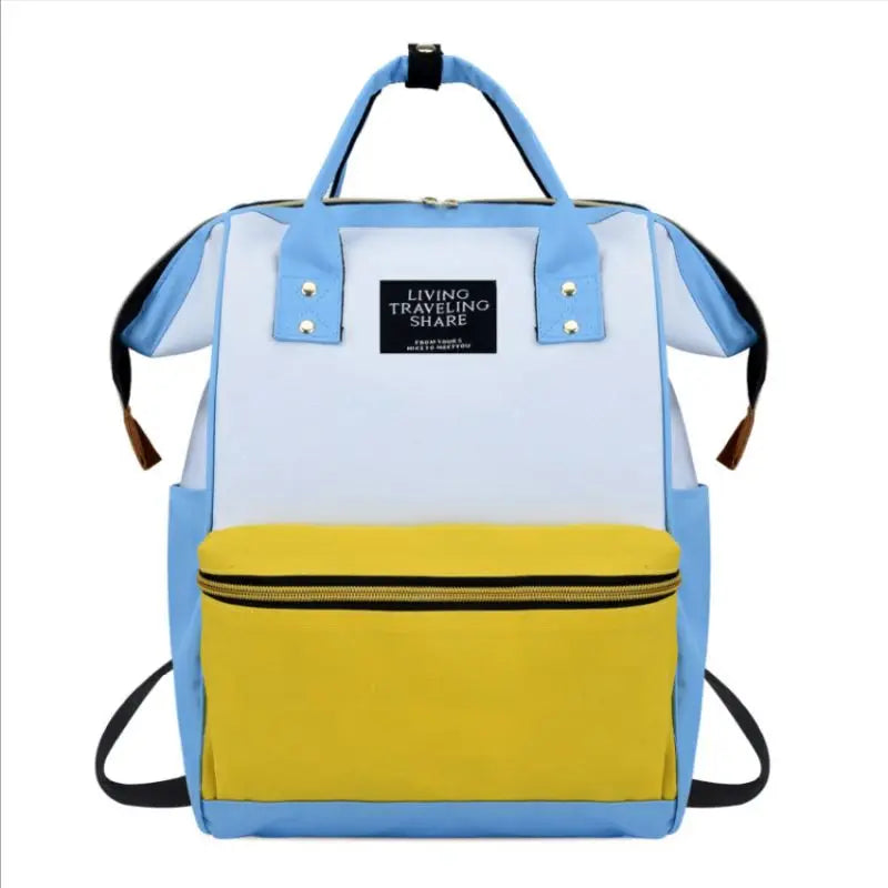 Large Capacity Nappy Bag Mummy Baby Waterproof Backpack