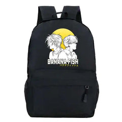 Banana Fish Waterproof Anime Women Backpack