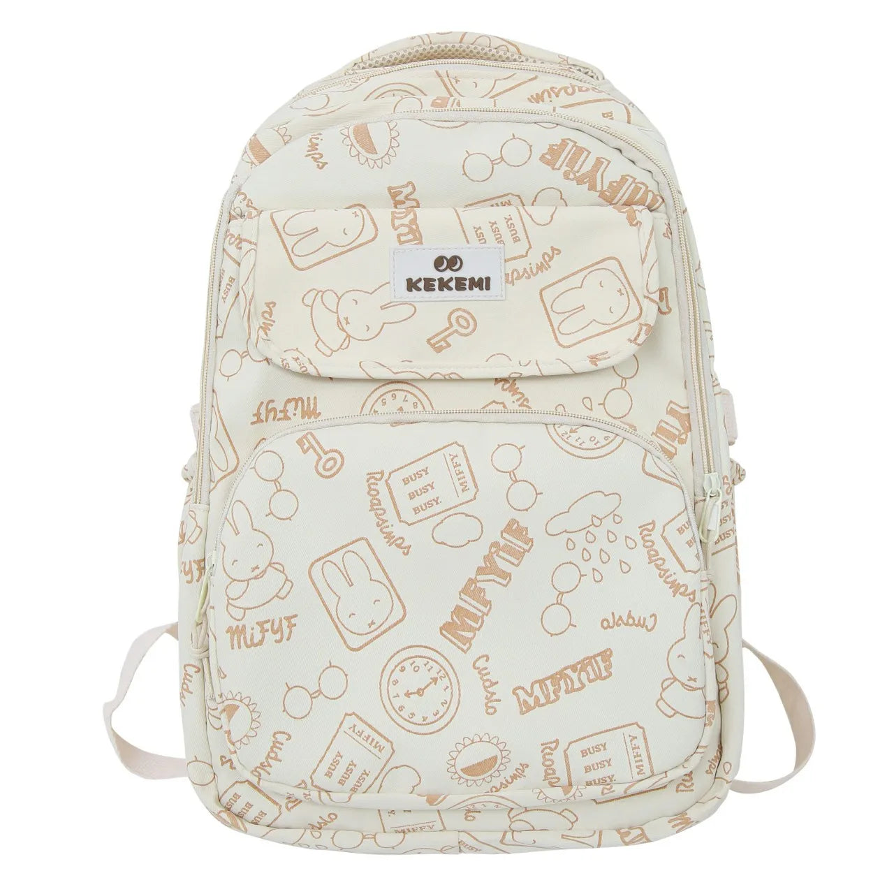 Nylon Waterproof Backpack for Teen Girls