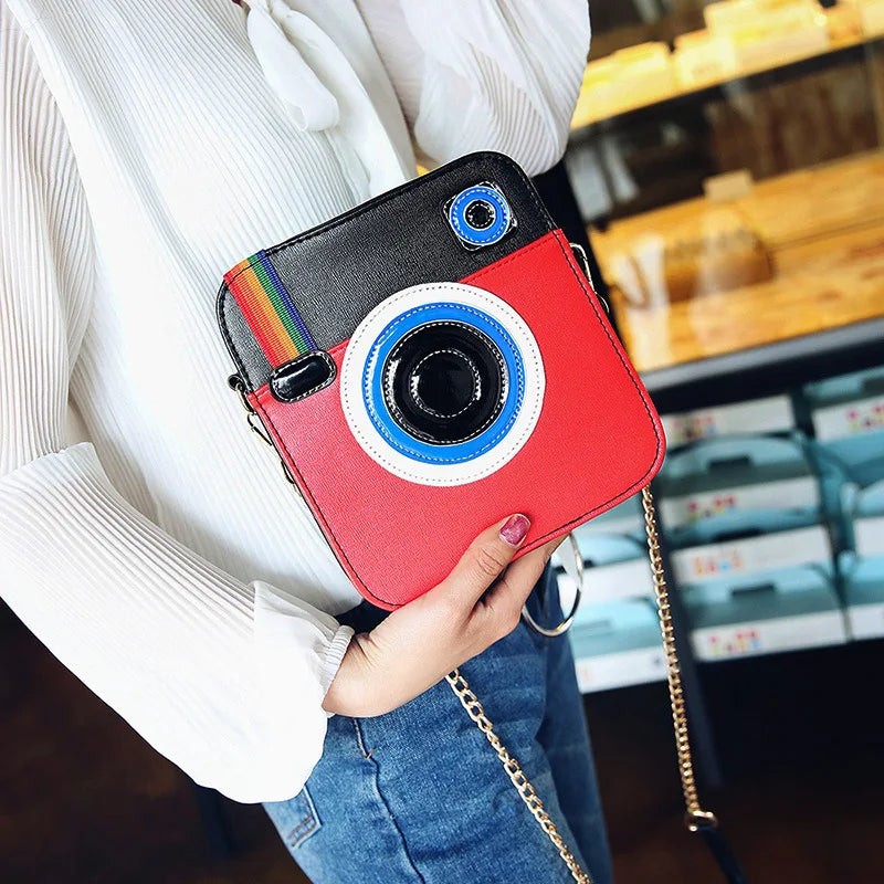 Rainbow Shoulder Bag for Girls Ladies Clutch HandBags