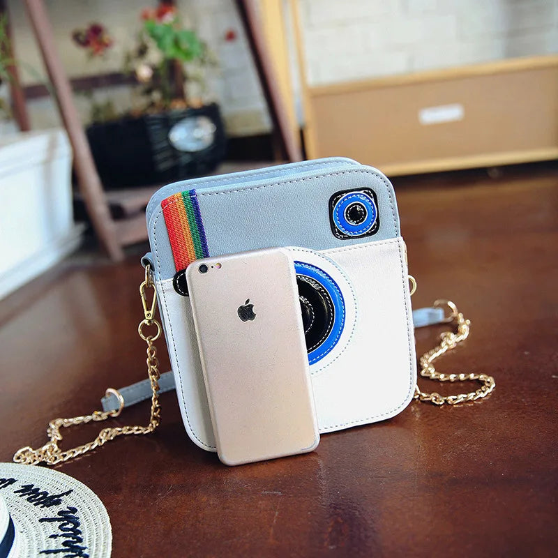Rainbow Shoulder Bag for Girls Ladies Clutch HandBags