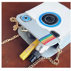 Rainbow Shoulder Bag for Girls Ladies Clutch HandBags