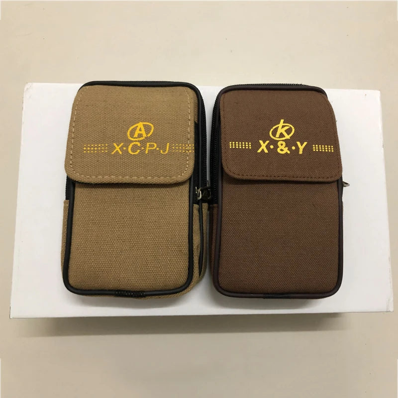 Double Layer Clamshell Cloth Sports Change Bag Waist Pack