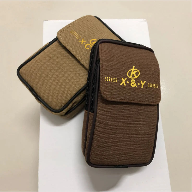 Double Layer Clamshell Cloth Sports Change Bag Waist Pack