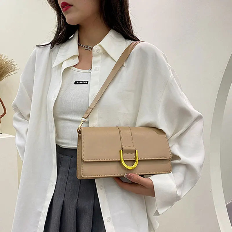 Square Crossbody Bag Women Pu Leather Shoulder Small Purse