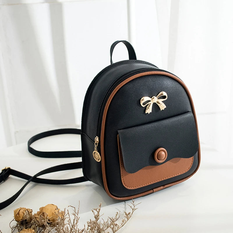 Mini Backpack Small Backless Bag Multi-Functional Girls' Small Backpack
