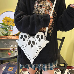 Funny Ghost PU Cross-body Bag, Shoulder Bag for Women