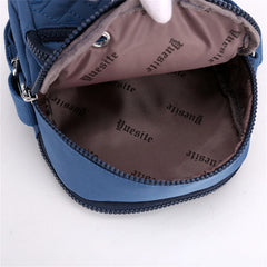 Mini Nylon Shoulder Bag for Women