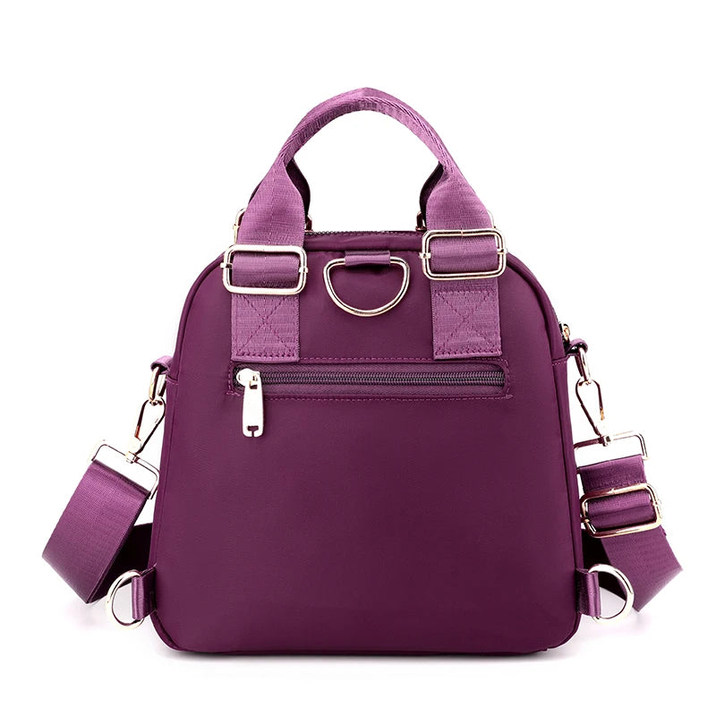 Nylon Mini Backpack Purse Women Ladies Tote Casual Shoulder Bag
