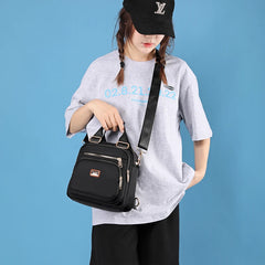 Nylon Mini Backpack Purse Women Ladies Tote Casual Shoulder Bag