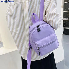 Korea Style Mini Backpack for Women Small Travel Bagpack