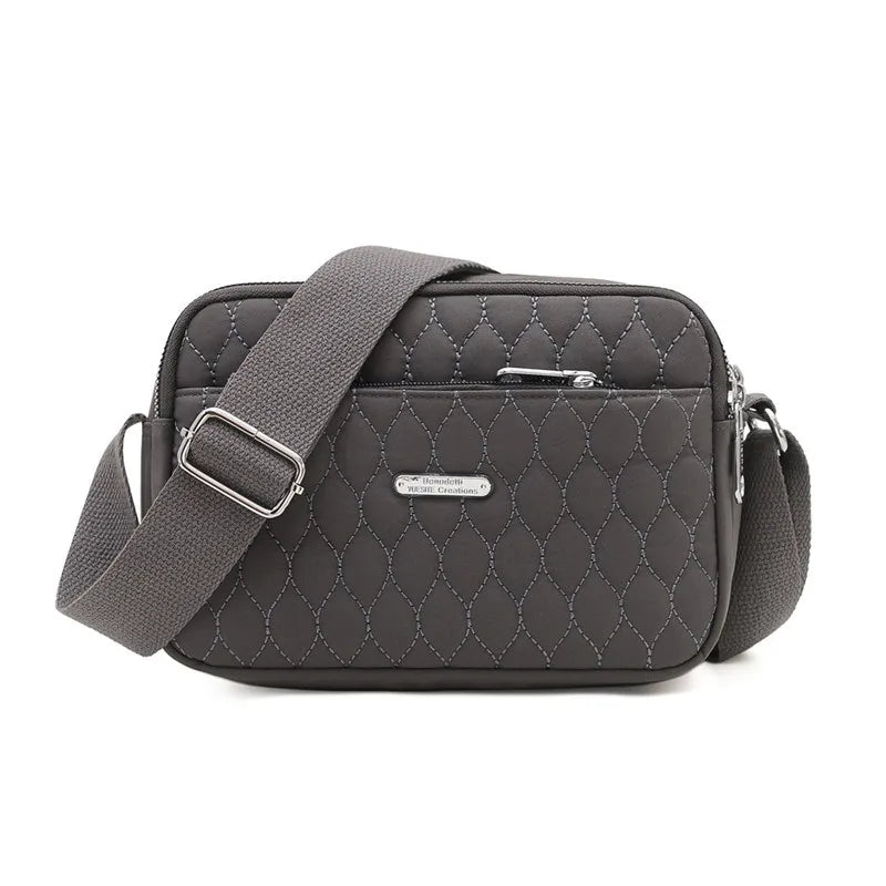 Nylon Small Square Bag Female Large Capacity Shoulder Messenger Bag