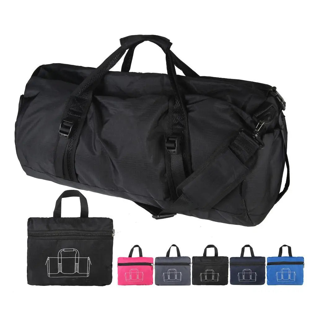 Large Capacity Vintage Luggage Bag Folding Travel Handbag