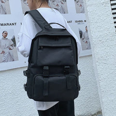 Nylon Women Backpack Female School Girls Travel Backpack