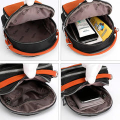 Small Nylon Shoulder Bag Top Handle Crossbody Messenger Purse
