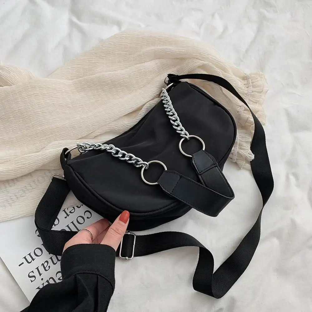 Nylon Women Shoulder Totes Handbags Crossbody Top-handle Bag