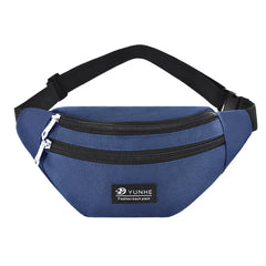 Solid Crossbody Hip Bag Casual Fanny Pack Waist Chest Phone Pouch
