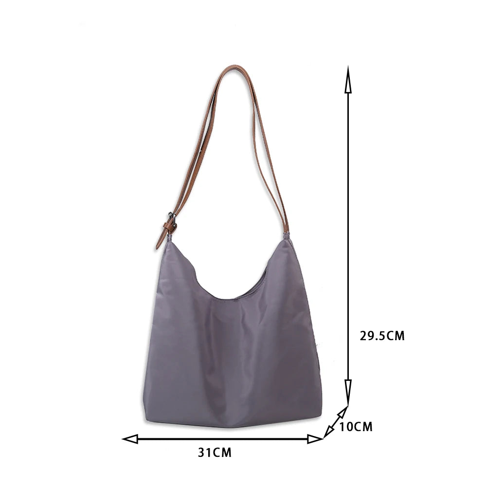 Oxford Cloth Shoulder Bags Daily Women Hit Top-handle Bag Travel Large Capacity