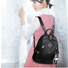 Oxford Women Backpack Large Capacity Shoulder Bag Waterproof