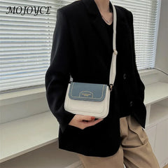 Retro Straddle Bag Crossbody Bag Female Solid Small Flap Clutch