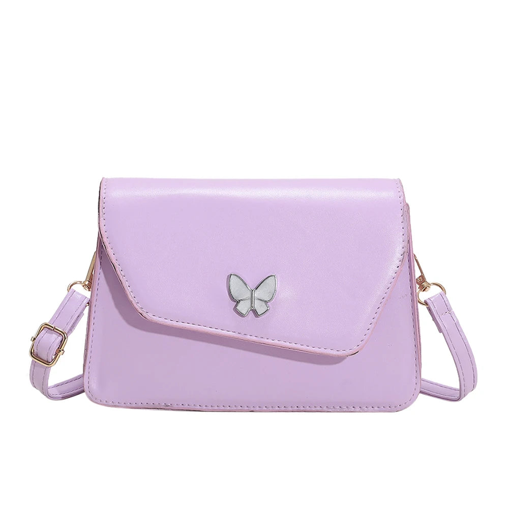 Butterfly Design Women's Messenger Handbag Shoulder Crossbody Bag