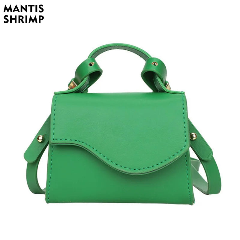 Women's Crossbody Bags Solid Shoulder Messenger Top-hand Bags