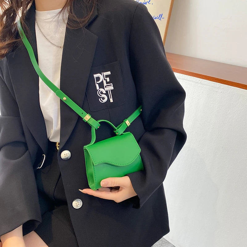 Women's Crossbody Bags Solid Shoulder Messenger Top-hand Bags