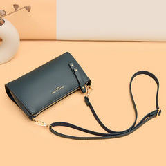 Lady PU Leather Underarm Bag Cross Party Shoulder Messenger Handbag