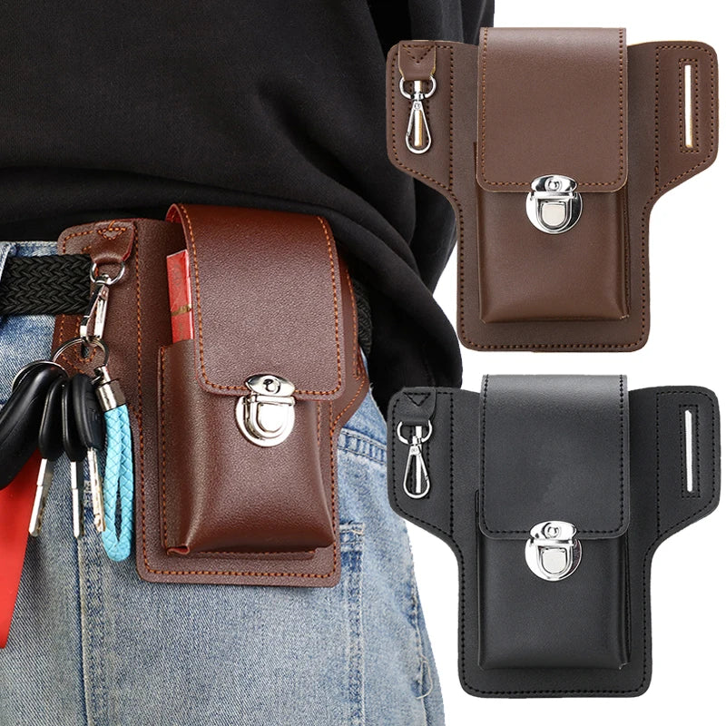 Men Waist Bag Multi-function Storage Outdoor Sports Travel Pouch