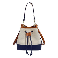 Retro PU Leather Handbag for Women Shopping Office Lady Shoulder Bag