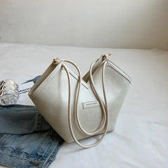 Women's PU Leather Handbag Tote Shoulder Bag Large Capacity