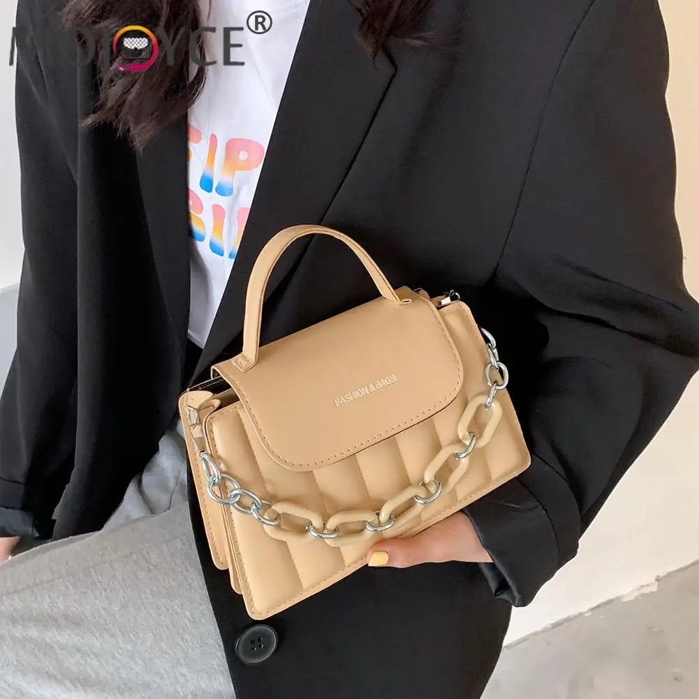 PU Leather Hasp Messenger Small Handbags Casual All-match Women