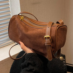 Women's PU Leather Shoulder Messenger Totes Bag Crossbody Handbag Purse