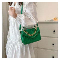 Women's Crossbody Flap Bag Small Chains Handbag Pouch
