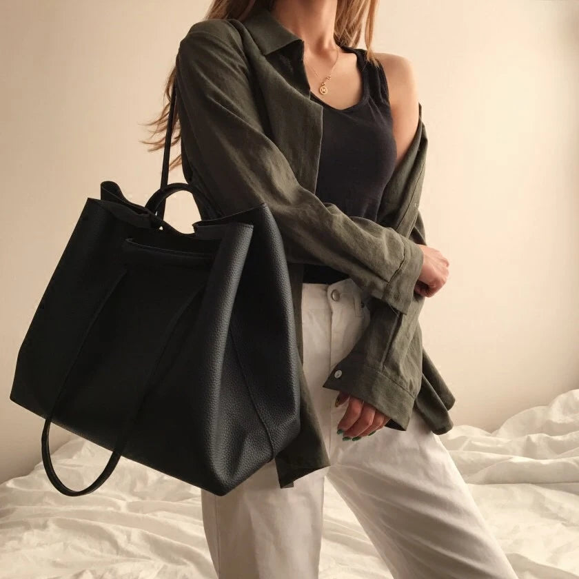 PU Leather Woman Shoulder Bags Handbags Women Bucket Bags Messenger Bag